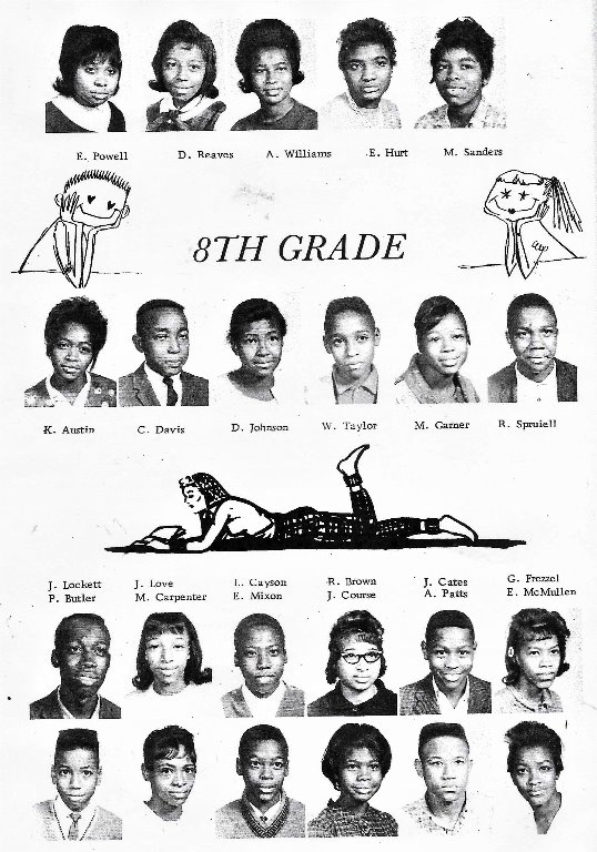 Class of 67 in EIGHTH GRADE